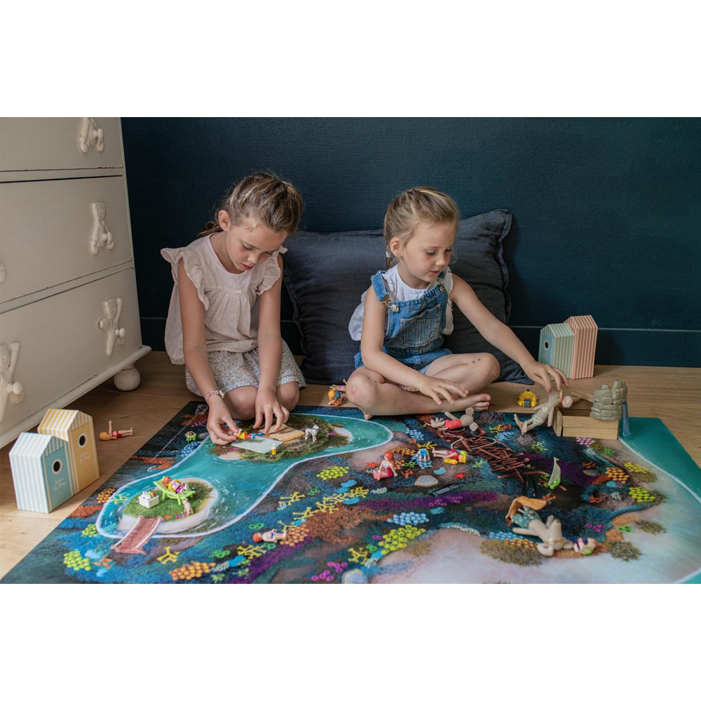 Tapis de jeu “Lagon Féérique” (L) - Carpeto réinvente le tapis de jeu pour  enfants !